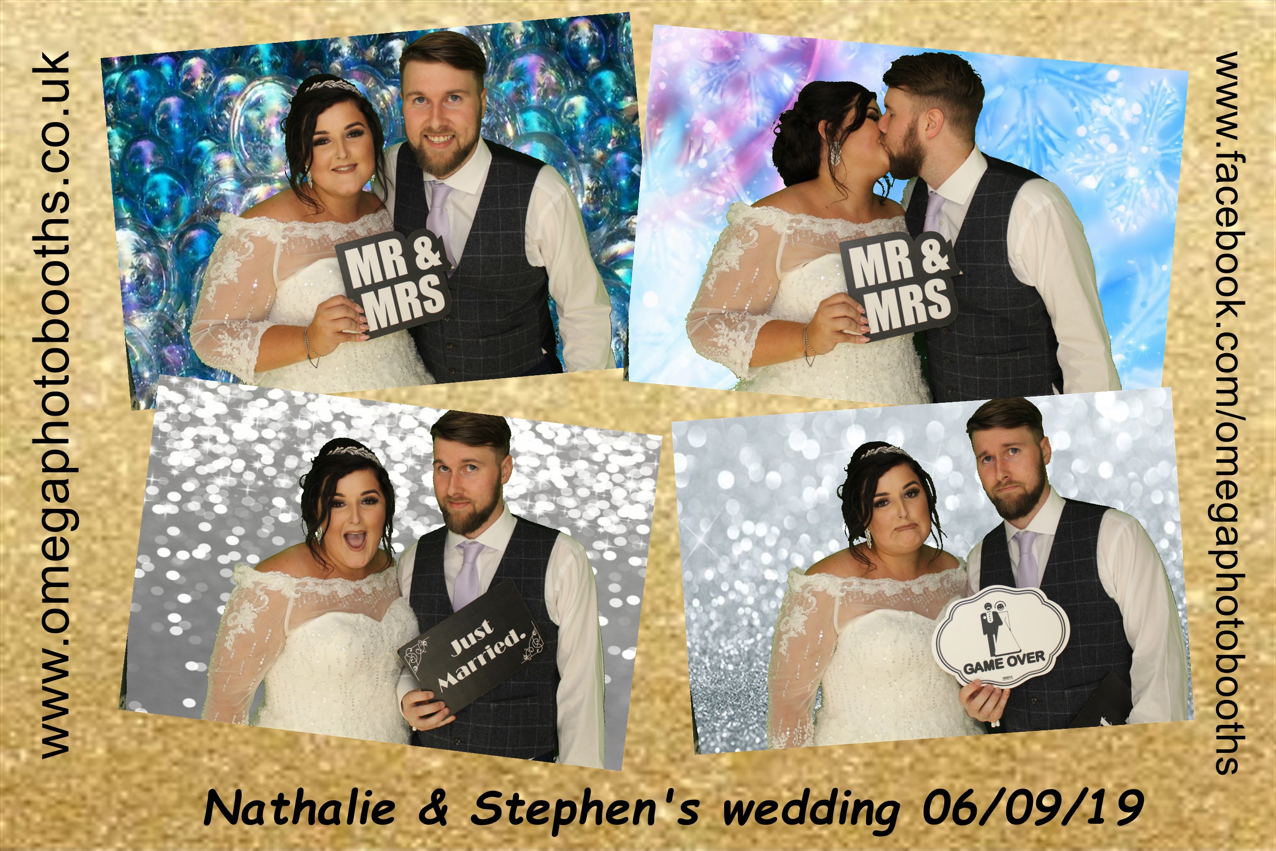 Nathalie and Stephen’s wedding  | View more photos from the event at gallery.omegaphotobooths.co.uk/u/Omega-Photobooths/Nathalie-and-Stephen’s-wedding